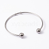 Tarnish Resistant Fashion 304 Stainless Steel Cuff Bangles Torque Bangles X-BJEW-H473-01P-6