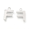 Non-Tarnish 201 Stainless Steel Charms X-STAS-C021-06P-F-2