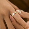 20Pcs 2 Colors Alloy Cuff Rings RJEW-GO0001-09-5