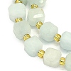 Natural Aquamarine Beads Strand G-I376-D12-01-3