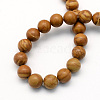 Natural Tigerskin Jasper Round Beads Strands G-S166-6mm-2