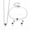 304 Stainless Steel Jewelry Sets SJEW-H144-24C-2