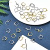40Pcs 2 Colors 304 Stainless Steel Leverback Earring Findings STAS-FS0001-72-8