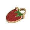 304 Stainless Steel Enamel Charms STAS-I338-01G-15-2
