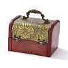 Vintage Wooden Jewelry Box AJEW-M034-01C-4