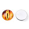 Glass Cabochons GGLA-T004-02G-1