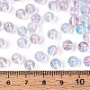Baking Paint Transparent Glass Beads DGLA-T004-08C-4