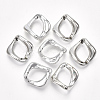UV Plating ABS Plastic Linking Rings LS-X-CCB-S162-01B-04-1