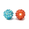 AB-Color Resin Rhinestone Beads X-RESI-S315-12x14-M-3