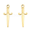 Ion Plating(IP) 201 Stainless Steel Pendants X-STAS-N098-246LG-1