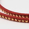 Rivet Faux Suede Cord LW-M002-13-2