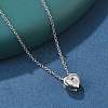 304 Stainless Steel Pendant Necklaces NJEW-O108-14P-1