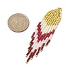 Seed Beads Pendants PALLOY-MZ00221-2