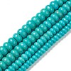 Synthetic Turquoise Beads Strands G-A211-20-1