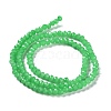 Baking Painted Imitation Jade Glass Bead Strands DGLA-A034-J4MM-A10-2