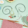 Aluminum Pendant Necklaces NJEW-NB00003-4