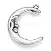 Tibetan Style Alloy  2-Loop Link Pendants TIBE-Q075-12AS-LF-2