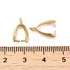 Rack Plating Brass Ice Pick Pinch Bails LS-KK-Z030-05E-G-01-3