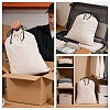3Pcs 3 Styles Flannel Packing Drawstring Bags ABAG-CO0001-01-6