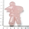 Natural Rose Quartz Carved Healing Human Shape Figurines DJEW-D012-03D-3