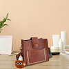 DIY Imitation Leather Women's Shoulder Bag Making Kit with Magnetic Closure & Fluffy Ball Charm DIY-WH0570-01B-4