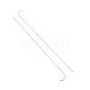 201 Stainless Steel Bented Beading Needles TOOL-WH0125-32A-1-1