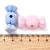 Flocky Acrylic Beads FIND-S001-09A-2