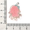 Marine Animal Series Resin Pendants RESI-Q012-01F-04-3