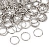Tarnish Resistant 304 Stainless Steel Open Jump Rings Jump Rings LS-STAS-N015-04-10x1mm-2