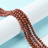 Natural Red Jasper Beads Strands LS-G-F748-H01-02-2