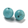 Synthetic Turquoise Beads G-G147-01R-2