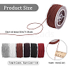  6 Rolls 6 Colors Polyester Elastic Cord EC-NB0001-07-2