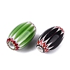 Handmade Millefiori Glass Barrel Beads LA-N002-03-2