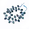 Natural Apatite Beads Strands G-I246-12-2
