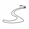 304 Stainless Steel Cable Chain Necklace for Men Women NJEW-K245-014E-1