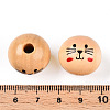Natural Wood European Beads LS-X-WOOD-S055-16A-3