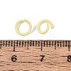 Spray Painted Iron Open Jump Rings IFIN-T017-04C-16-3