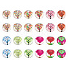 24Pcs 12 Style Glass Cabochon GLAA-TA0001-71-3