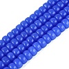 Imitation Jade Glass Beads Strands GLAA-NH0002-A01-B05-1