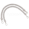 Alloy Rhinestone Round Rope Bag Straps FIND-WH0419-41A-1