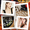 32Pcs 2 Style Plastic Big Pendants FIND-SC0013-45A-5