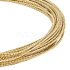 Textured Round Brass Wire for Jewelry Making CWIR-BC0002-11G-1