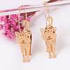 Alloy Hoop Earrings WG92327-01-1