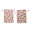 Cotton Gift Packing Pouches Drawstring Bags ABAG-B001-01B-05-2