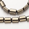 Electroplate Non-magnetic Synthetic Hematite Bead Strands G-F300-01A-06-1