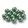 Eco-Friendly Plastic Imitation Pearl Beads MACR-S277-8mm-C-3