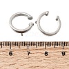 Brass Ear Cuff Findings KK-K426-08P-2