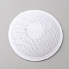 Cotton & Felt Round Fascinator Hat Base for Millinery AJEW-WH0342-56C-1