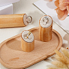3Pcs 3 Sizes Wood Jewelry Finger Ring Displays Stands RDIS-WH0011-36A-02-4