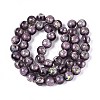 Handmade Foil Lampwork Beads LAMP-T021-31B-2